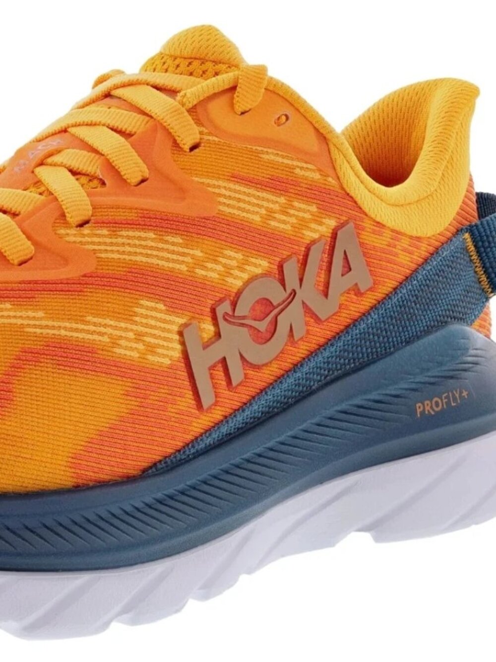 Hoka One One Mens Mach Supersonic 1130250 Yellow Running Shoes Sneakers 10 D